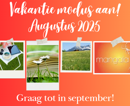 Augustus = vakantiemaand