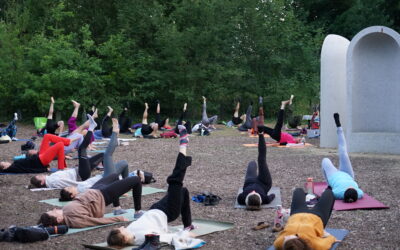 Yoga bij zonsopgang, Abdij van Park